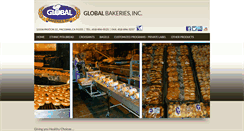 Desktop Screenshot of globalbakeriesinc.com